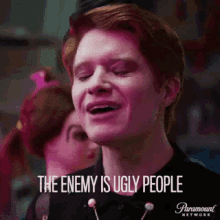 Beware Of Uglies GIF - The Enemy Is Ugly People Ugly Superficial GIFs