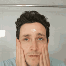 rubbing my face mikhail varshavski doctor mike skin care skin treatment