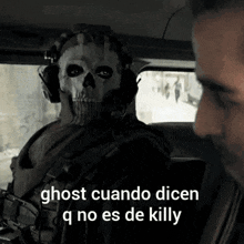Ghost Y Killy Ghost Call Of Duty GIF - Ghost Y Killy Ghost Ghost Call Of Duty GIFs