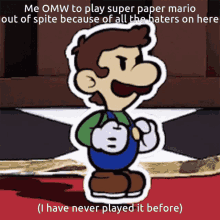 Paper Mario Super Paper Mario GIF - Paper Mario Super Paper Mario GIFs