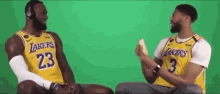 Lebron Anthony Davis Laugh GIF