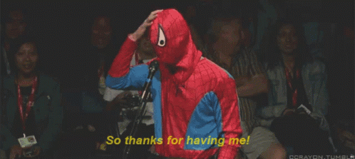 Spiderman Thanks GIF - Spiderman Thanks Take Care - Discover & Share GIFs