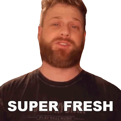 Super Fresh Grady Smith Sticker - Super Fresh Grady Smith Brand Spanking New Stickers