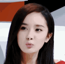 Yang Mi Kiss GIF - Yang Mi Kiss Pout GIFs