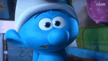 amazed the smurfs wow awesome surprised