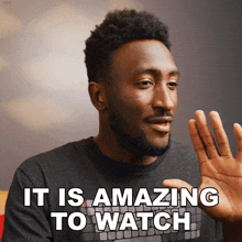 It Is Amazing To Watch Marques Brownlee GIF - It Is Amazing To Watch Marques Brownlee It'S Mind-blowing GIFs
