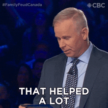 That Helped A Lot Gerry Dee GIF - That Helped A Lot Gerry Dee Family Feud Canada GIFs