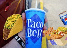 Tacos Taco Bell GIF - Tacos Taco Bell Pepsi GIFs