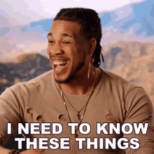 I Need To Know These Things Aqel Carson GIF - I Need To Know These Things Aqel Carson Are You The One GIFs
