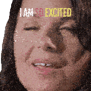 I Am So Excited Victoria Berezovich Sticker - I Am So Excited Victoria Berezovich Push Stickers