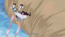 Luffy Vs Mihawk One Piece GIF