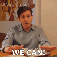 We Can Joel Maisel GIF - We Can Joel Maisel The Marvelous Mrs Maisel GIFs