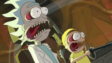 Rick And Morty Scared GIF - Rick And Morty Scared Ahhh GIFs