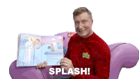 Splash Simon Wiggle Sticker - Splash Simon Wiggle The Wiggles Stickers