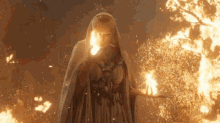The Rings Of Power Witch GIF - The Rings Of Power Witch Flamethrower GIFs