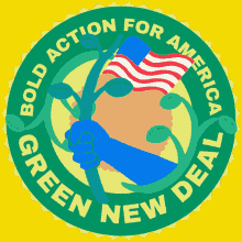 Green New Deal For America Green New Deal Alexandria Ocasio Cortez GIF