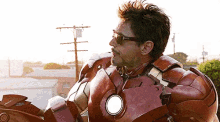 Iron Man Eating GIF - Iron Man Eating Donut GIFs