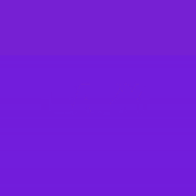 a close up of a purple word on a yellow background .