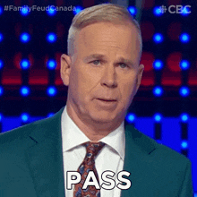 Pass Gerry Dee GIF - Pass Gerry Dee Family Feud Canada GIFs