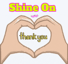 Shine On Thank You GIF