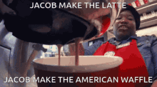 Jacob Cole Latte GIF - Jacob Cole Latte Barista GIFs