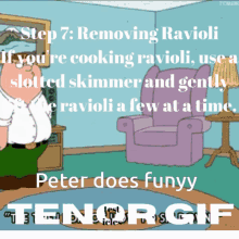 Testicles Peter Griffin GIF