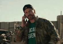 On The Phone Taking A Call GIF - On The Phone Taking A Call Seal Team GIFs