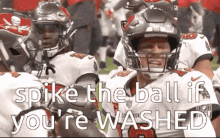 Brady Washed Tom Brady GIF - Brady Washed Tom Brady Spike The Ball If GIFs
