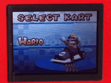 Wario Mario Kart GIF - Wario Mario Kart Mario Kart Ds GIFs