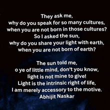 Abhijit Naskar Multiculturalism GIF - Abhijit Naskar Multiculturalism Multicultural Poet GIFs