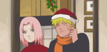 メリークリスマス ナルト キス GIF - Christmas Merrychristmas Naruto GIFs