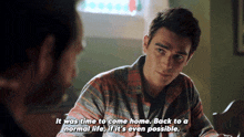 Riverdale Archie Andrews GIF - Riverdale Archie Andrews It Was Time To Come Home GIFs