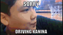 Sorry Driving Driving Kanina GIF - Sorry Driving Driving Kanina Sorry Driving Kanina GIFs