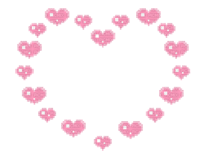 Hearts Pixel Heart Sticker - Hearts Pixel Heart Stickers