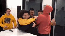 Celebrating Hug GIF - Celebrating Hug Pumped GIFs