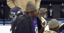 Lamar Jackson Baltimore Ravens GIF - Lamar Jackson Baltimore Ravens Eating GIFs