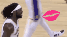 Trezz Kiss GIF - Trezz Kiss Lakers GIFs