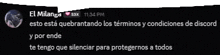 a screenshot of a facebook post from el milana at 11:34 pm