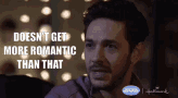 Hallmarkies Doesnt Get More Romantic GIF - Hallmarkies Doesnt Get More Romantic Doesnt Get More Romantic Than That GIFs