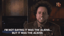 Aliens It Was The Aliens GIF - Aliens It Was The Aliens Area51 GIFs