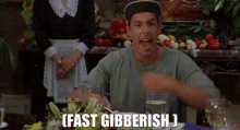 Gibberish Billy GIF - Gibberish Billy Madison GIFs