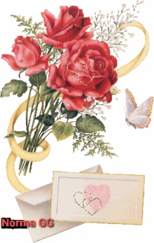 carta envelope room rose roses