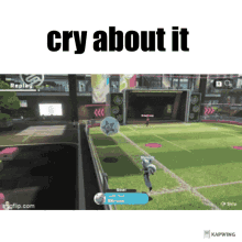 Cry About It Nintendo Switch Sports GIF - Cry About It Nintendo Switch Sports Dorian GIFs