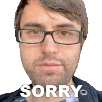 Sorry Steve Terreberry Sticker - Sorry Steve Terreberry My Apology Stickers