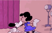 Snoopy Lucy GIF
