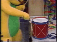 Barney Drumming GIF - Barney Drumming Bj GIFs