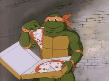 Teenage Mutant Ninja Turtles GIF - Tmnt Pizza GIFs