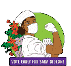 Save Healthcare Vote Early For Sara Gideon Sticker - Save Healthcare Vote Early For Sara Gideon Sara Gideon Stickers