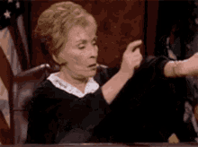 Judge Judy The Time GIF