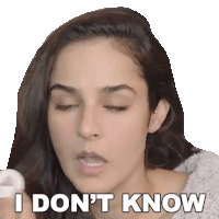 I Dont Know Angira Dhar Sticker - I Dont Know Angira Dhar Pinkvilla Stickers